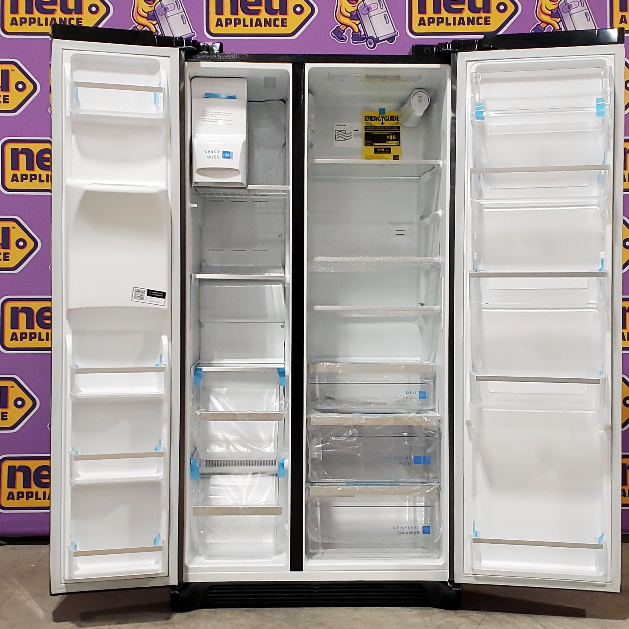 Frigidaire Gallery 22 Cu. Ft. Counter-Depth Side-by-Side Refrigerator