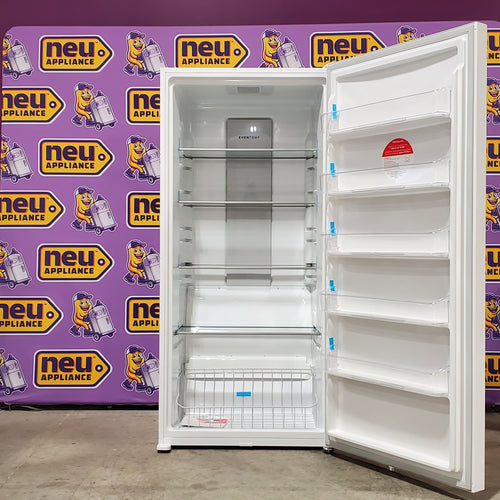 Pictures of Frigidaire 20 Cu. Ft. Energy Star Garage Ready Single-Door Refrigerator in White 3SD411 - FRAE2024AW - Scratch & Dent (Minor) - Neu Appliance Outlet - Discount Appliance Outlet in Austin, Tx