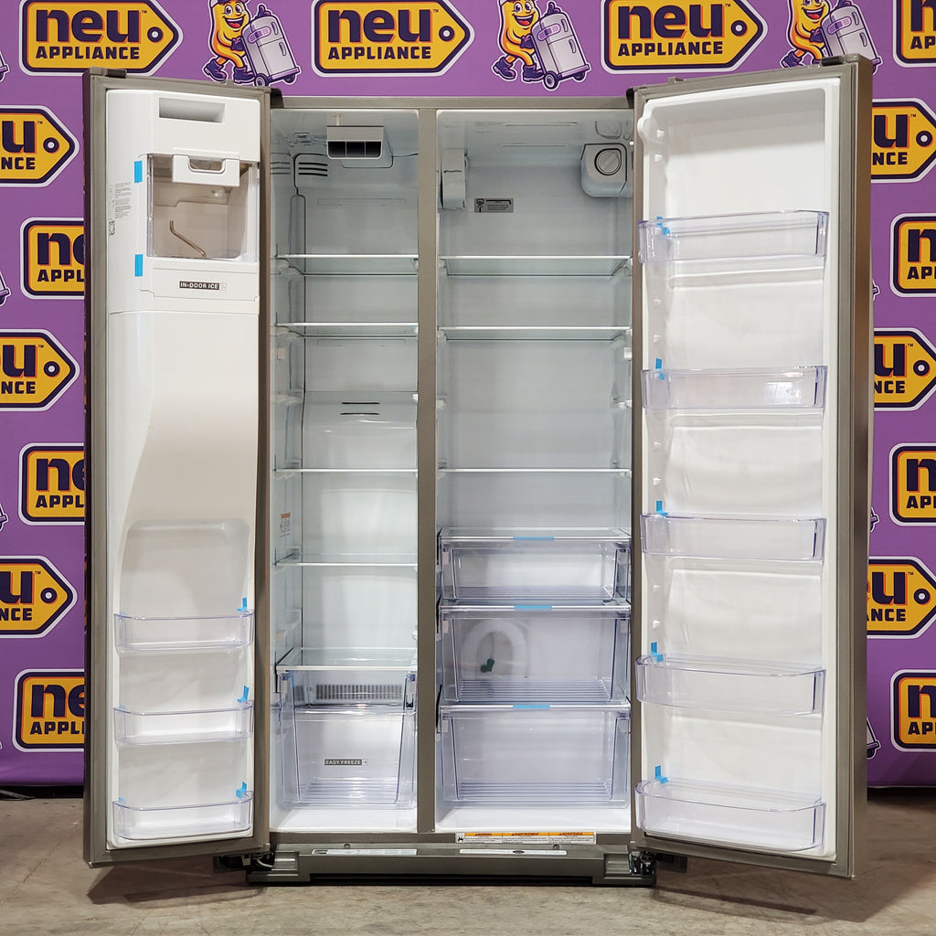 Pictures of Whirlpool Standard Depth Side-by-Side Refrigerator with TruCool™ System 22SD020 - WRSF5536RZ - Scratch & Dent (Minor) - Neu Appliance Outlet - Discount Appliance Outlet in Austin, Tx