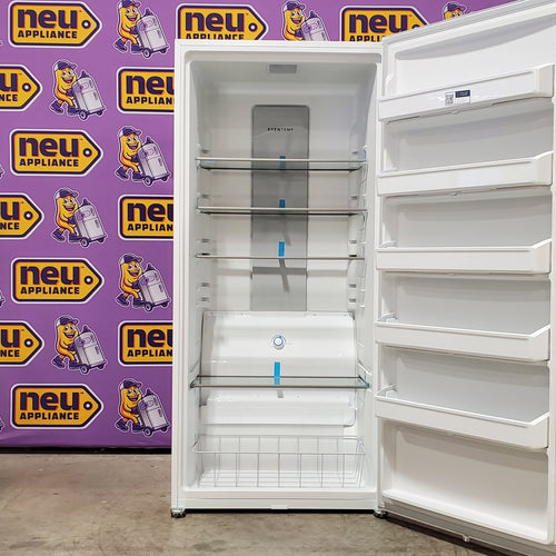 Frigidaire 20 Cu. Ft. Garage Ready Upright Freezer in White 3SD957 - FRUF2020AW - Scratch & Dent (Minor)