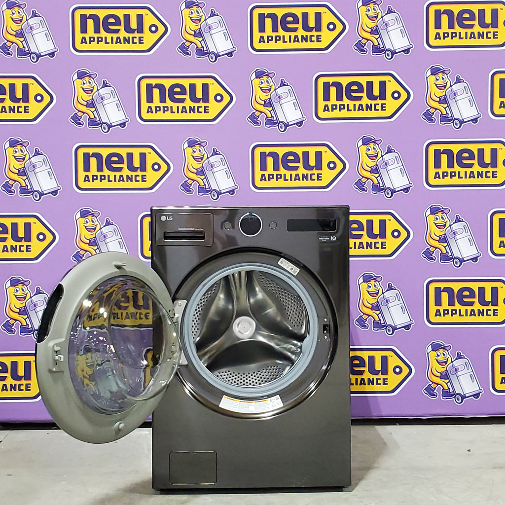 LG Ventless Washer/Dryer Combo LG WashCombo™ All-in-One 5.0 cu. ft. Mega Capacity with Inverter HeatPump™ Technology and Direct Drive Motor 3SD914 - WM6998HBA - Open Box