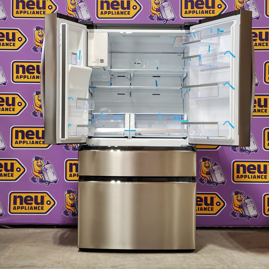Pictures of Frigidaire Gallery 22 Cu. Ft. 4-Door Counter-depth French Door Refrigerator with Ice Maker (Fingerprint Resistant Stainless Steel) ENERGY STAR 22SD017 - GRMC2273CF - Open Box - Neu Appliance Outlet - Discount Appliance Outlet in Austin, Tx