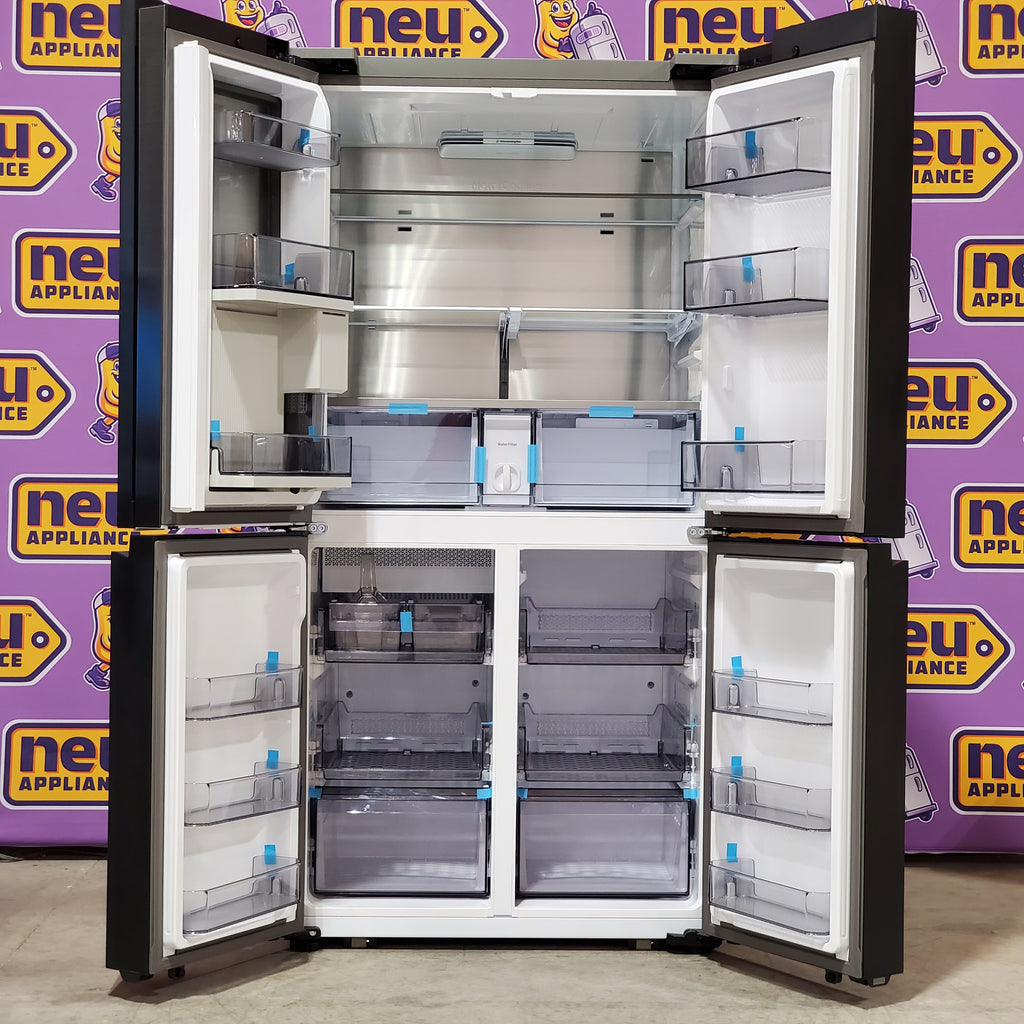 Pictures of Samsung Bespoke 4-Door Flex™ Refrigerator (29 cu. ft.) with Beverage Center™ 22SD027 - RF29DB9600AP - Scratch & Dent (Minor) - Neu Appliance Outlet - Discount Appliance Outlet in Austin, Tx