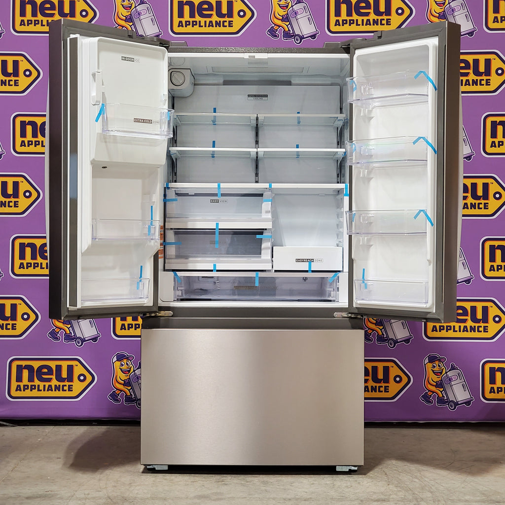 Pictures of Whirlpool Counter-Depth 23.4-cu ft 3 -Door Refrigerator with Dual Ice Maker with Water and Ice Dispenser 22SD032 - WRFC5236RZ - Scratch & Dent (Minor) - Neu Appliance Outlet - Discount Appliance Outlet in Austin, Tx