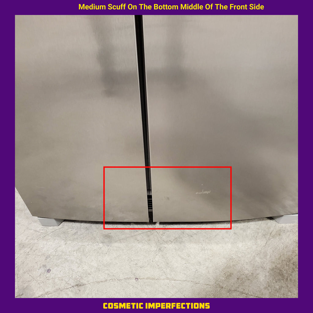 Pictures of Frigidaire Gallery 26 Cu. Ft. Standard-Depth Side-by-Side Refrigerator 20SD012 - GRSN2620AF - Scratch & Dent (Minor) - Neu Appliance Outlet - Discount Appliance Outlet in Austin, Tx