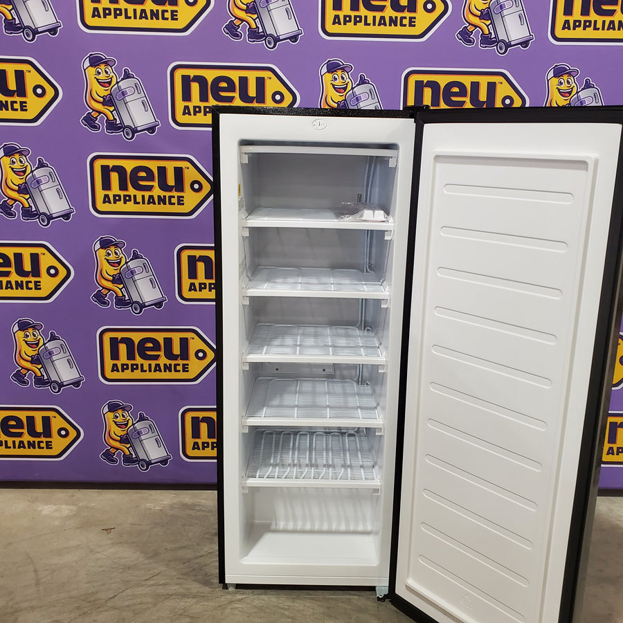 Frigidaire 6.5-cu ft Garage Ready Upright Freezer in Stainless Steel SA662 - EFRF698 - Open Box