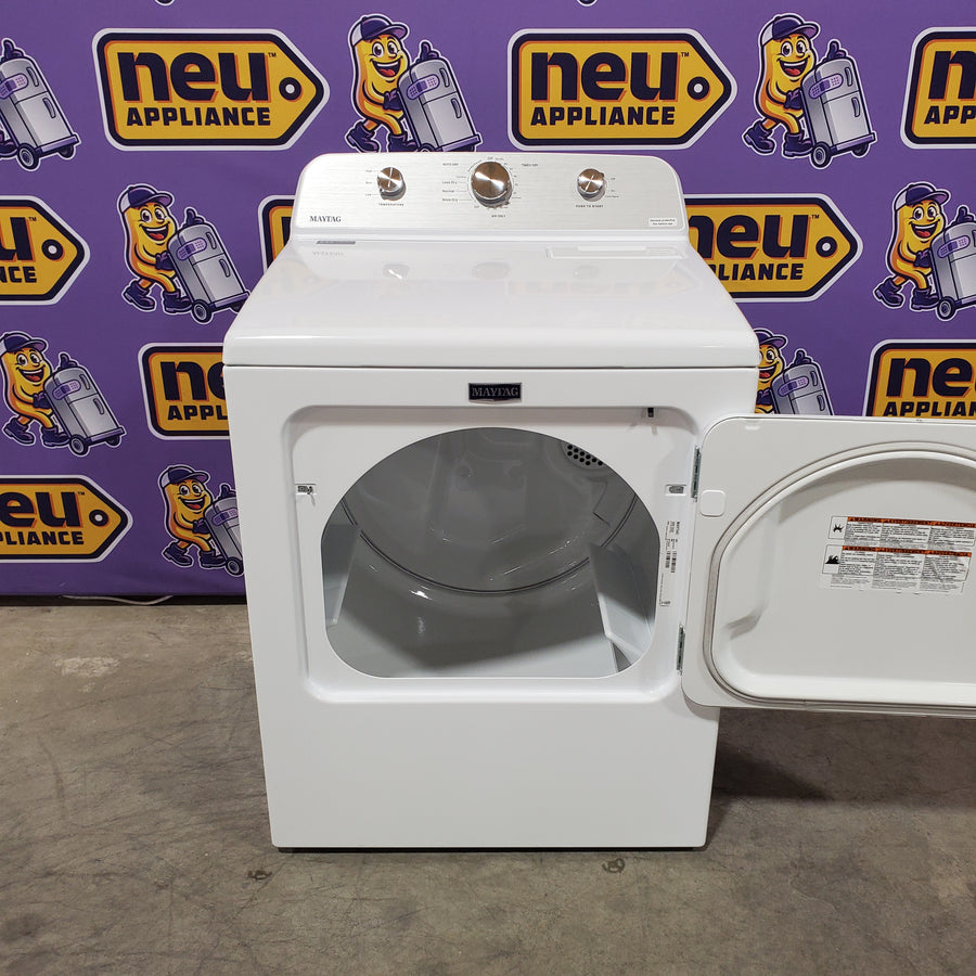 Maytag 4.5 cu. ft. Capacity Top Load Washer with Power™ Agitator and Deep Fill MVW4505MW - Open Box and Maytag 7.0 cu. ft. Capacity Top Load Electric Wrinkle Prevent Dryer 16257 - MED4500MW - Scratch & Dent (Minor)