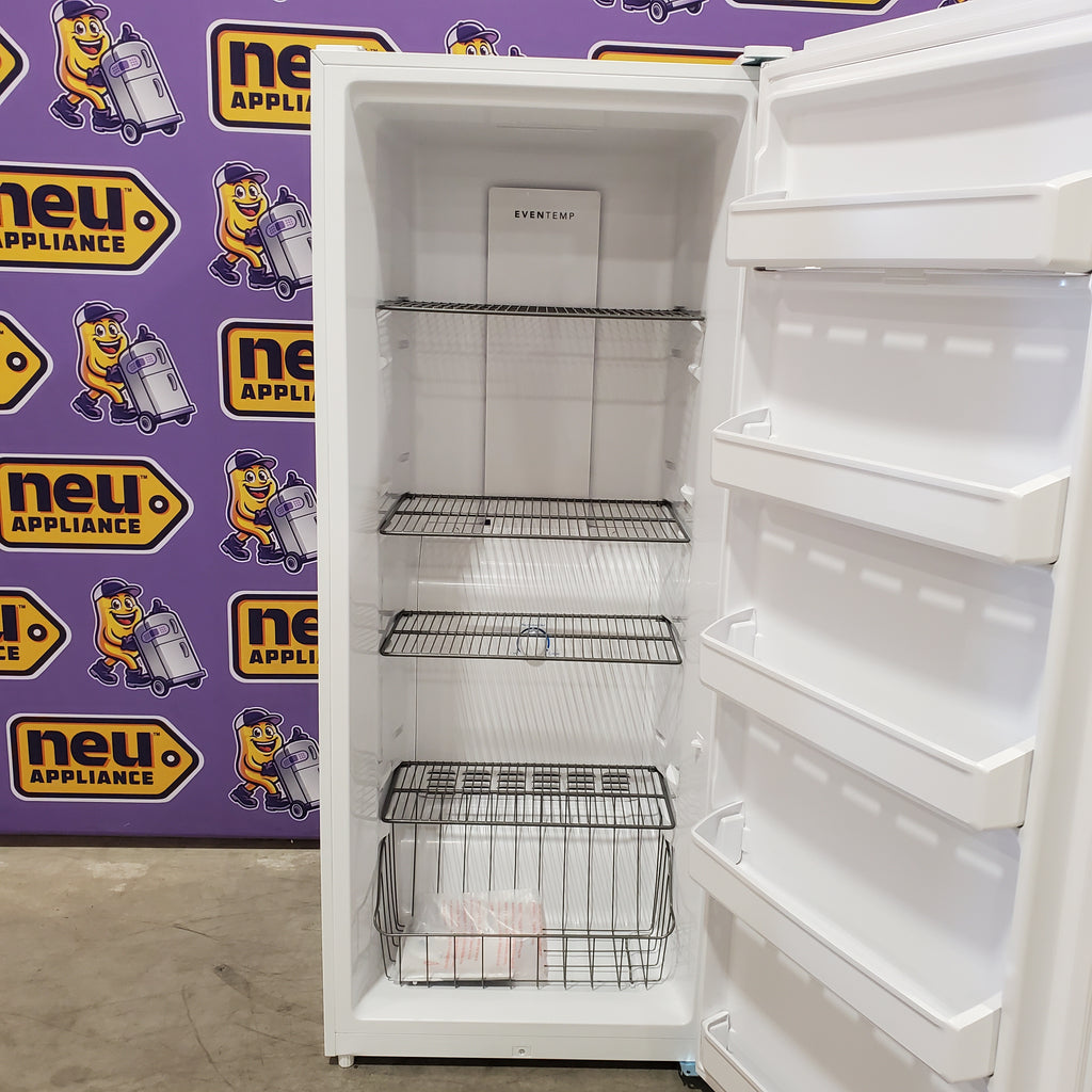Pictures of Frigidaire 13 Cu. Ft. Garage Ready Upright Freezer with EvenTemp™ Cooling System 20SD107 - FFFU13F2VW - Scratch & Dent (Moderate) - Neu Appliance Outlet - Discount Appliance Outlet in Austin, Tx
