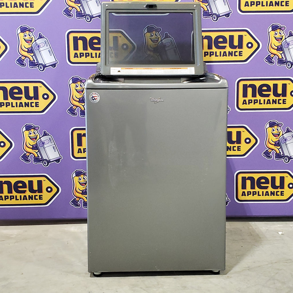 Pictures of Whirlpool Chrome Shadow Top Load 5.3 Cu. Ft. Washer with Quiet Wash Sound Package WTW8500DC - Certified Refurbished - Neu Appliance Outlet - Discount Appliance Outlet in Austin, Tx