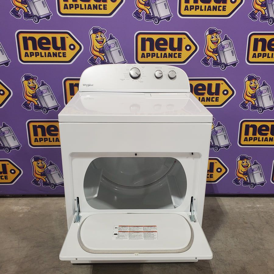 Whirlpool White Electric Extra Large 7.0 Cu. Ft. Dryer with Wrinkle Shield 30133SD144 - WED4815EW - Scratch & Dent (Minor)