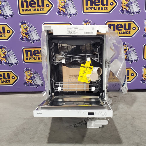 Pictures of Whirlpool 44 dBA ADA Compliant Dishwasher Flush with Cabinets with 3rd Rack 18SD040 - WDT550SAPW - Scratch & Dent (Minor) - Neu Appliance Outlet - Discount Appliance Outlet in Austin, Tx