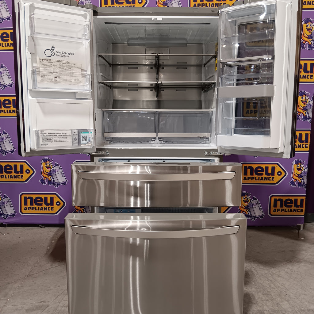 Pictures of LG 30 cu. ft. Smart InstaView® Door-in-Door® Refrigerator with Craft Ice™ 31135SD276 - LRMVS3006S - Scratch & Dent (Minor) - Neu Appliance Outlet - Discount Appliance Outlet in Austin, Tx