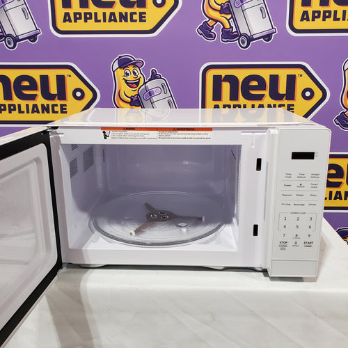 Pictures of Vissani 1.1 cu. ft. 1000-Watt Countertop Microwave in White 251316SD1183 - EM0P042KVWCL - Scratch & Dent (Minor) - Neu Appliance Outlet - Discount Appliance Outlet in Austin, Tx