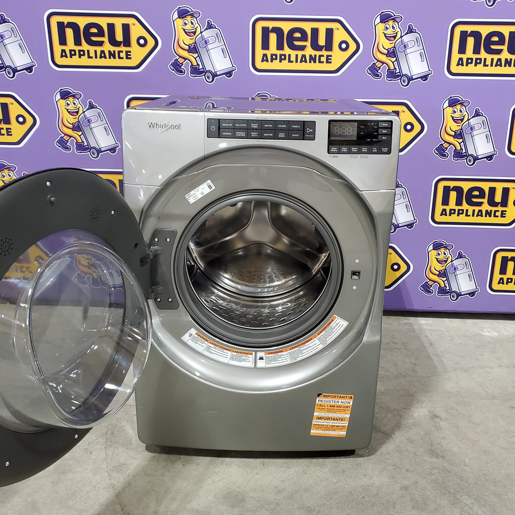 Pictures of Whirlpool 5.0 Cu. Ft. Front Load Washer with Quick Wash Cycle 19SD000046 - WFW6605MC - Scratch & Dent (Moderate) - Neu Appliance Outlet - Discount Appliance Outlet in Austin, Tx