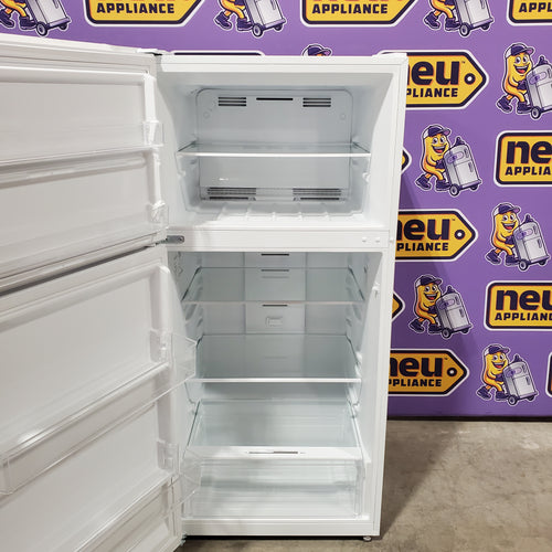 Vissani 14.2 cu. ft. Top Freezer Refrigerator in White, Garage Ready 251310SD904 - MDTF14WH5 - Scratch & Dent (Minor)
