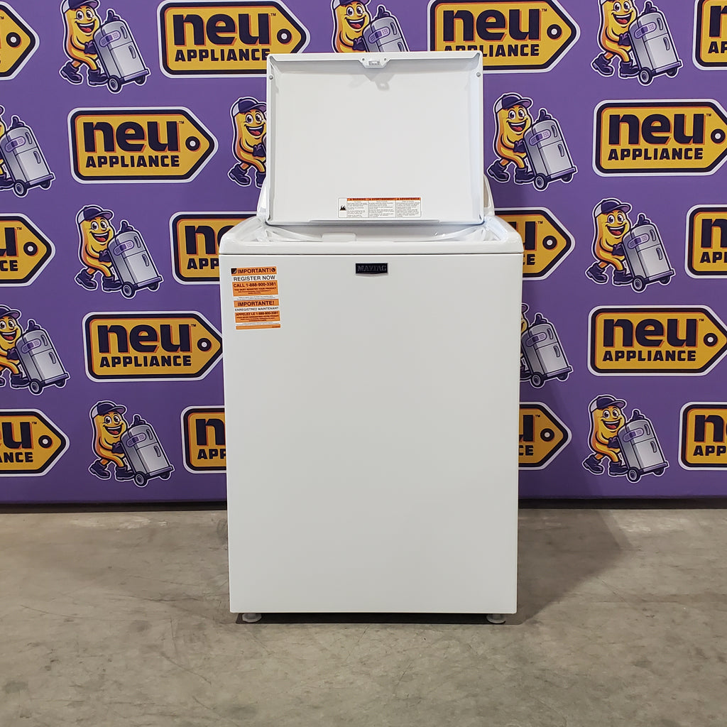 Pictures of Maytag White Top Load 4.5 Cu. Ft. Washer with Deep Fill MVW4505MW - Open Box - Neu Appliance Outlet - Discount Appliance Outlet in Austin, Tx