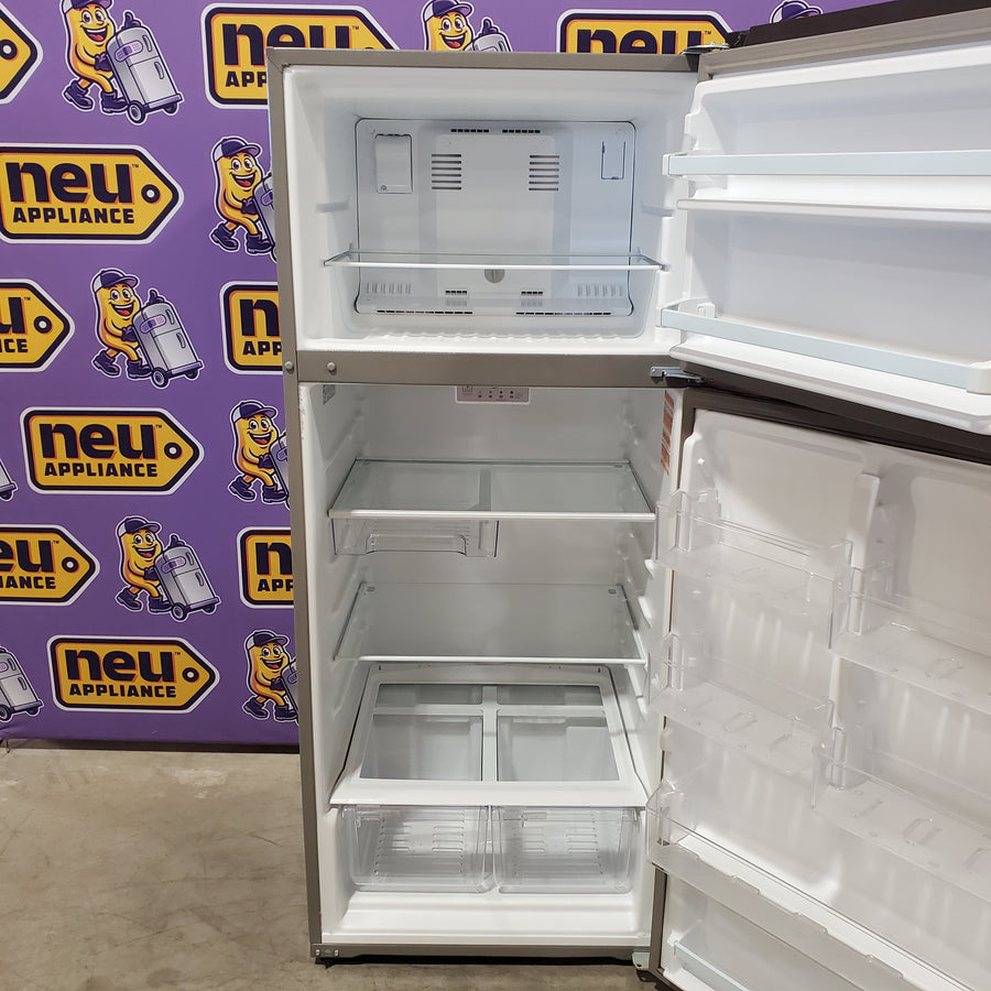 Whirlpool 18 Cu. Ft. 28" Wide Refrigerator in Stainless Steel 251311SD939 - WRT518SZFM - Scratch & Dent (Moderate)