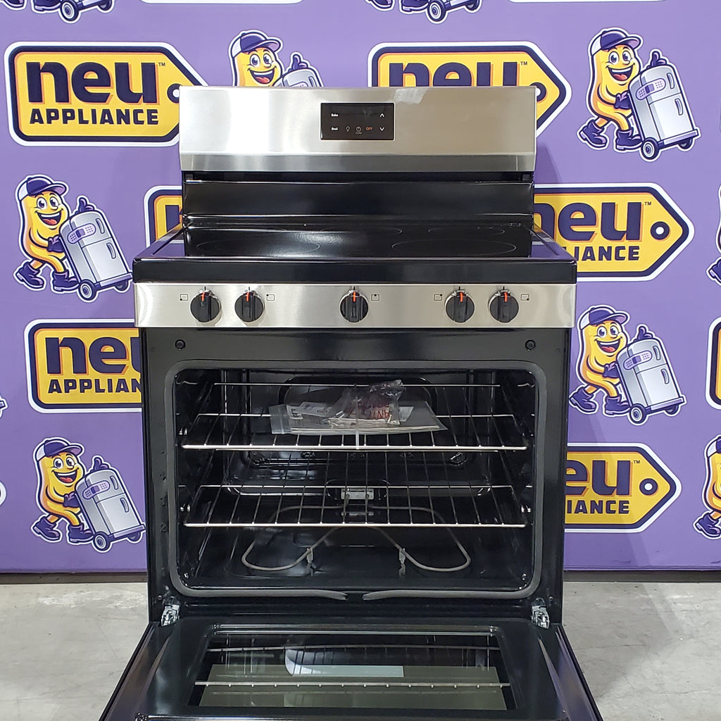 Frigidaire 30" 5 Burner Element Electric Range 25SD077 - FCRE3052BS - Open Box