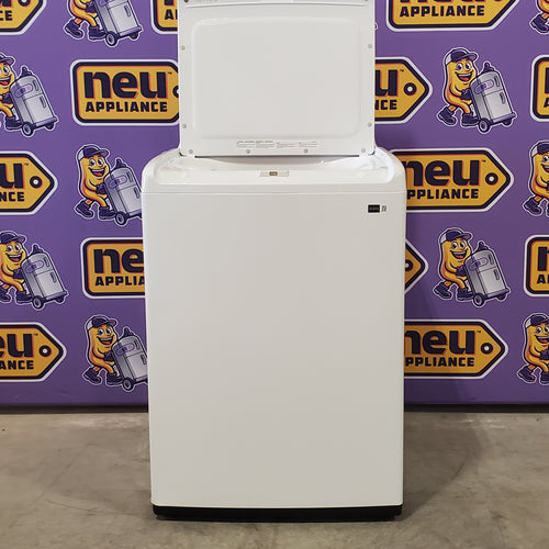 Samsung 4.0 cu. ft. Top Load Washer with ActiveWave™ Agitator and Soft-Close Lid in White WA40A3005AW - Scratch & Dent (Minor)