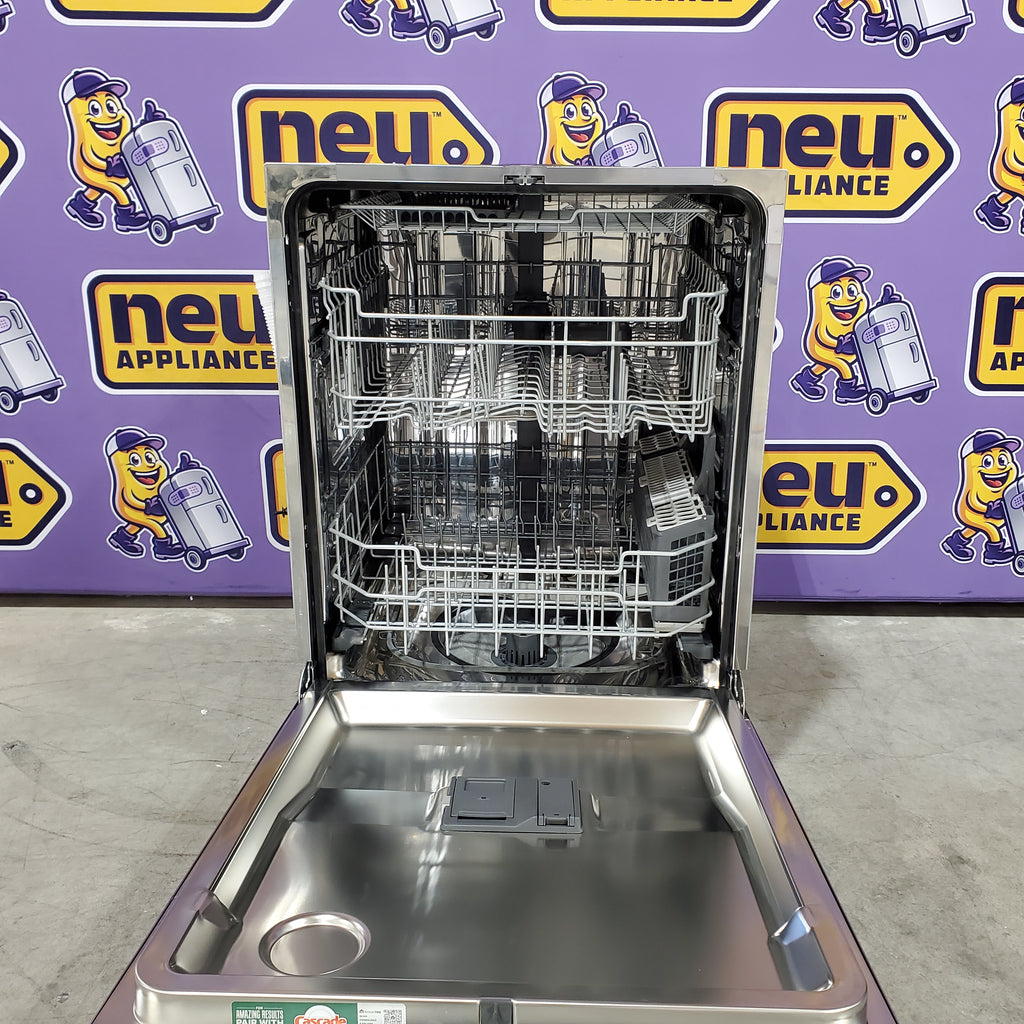 Pictures of GE® ENERGY STAR® Fingerprint Resistant Front Control with Stainless Steel Interior Dishwasher with Sanitize Cycle 25134SD477 - GDF670SYVFS - Open Box - Neu Appliance Outlet - Discount Appliance Outlet in Austin, Tx