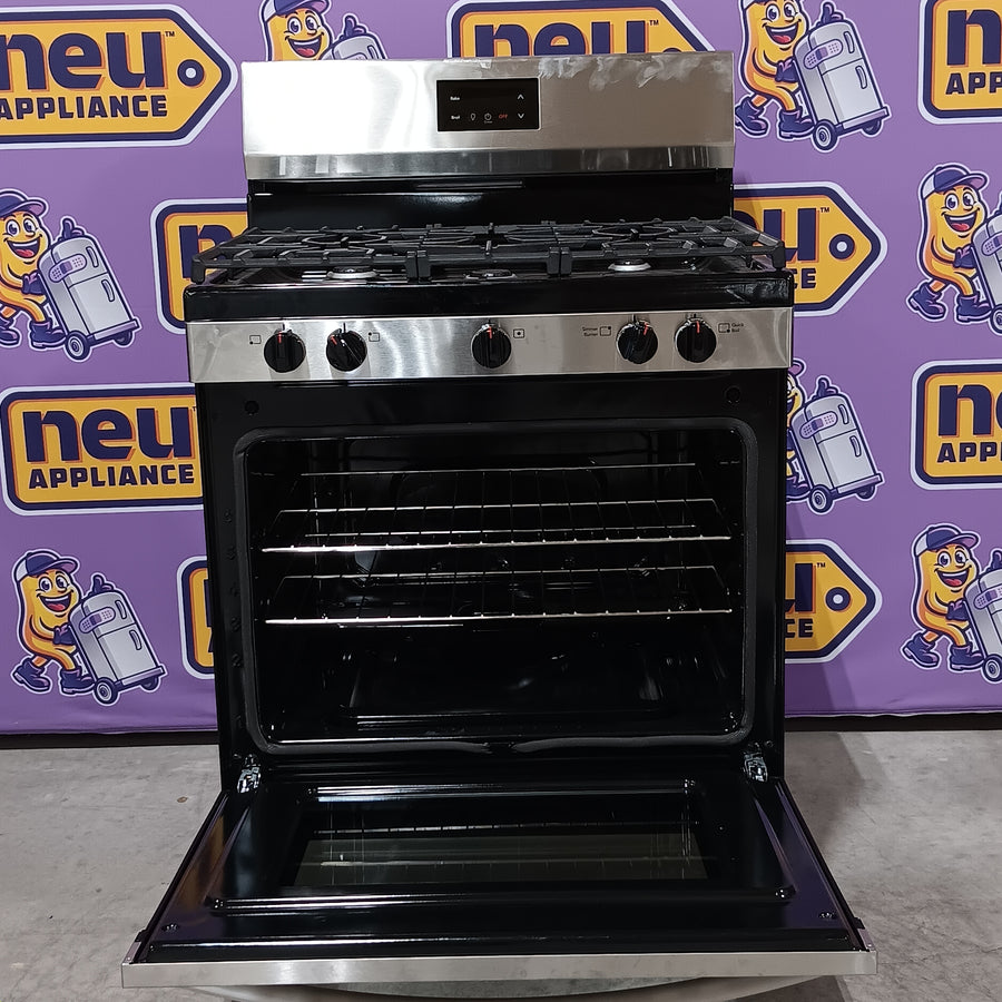 Frigidaire 5 Burner Gas Range with Even Baking Technology in Stainless Steel 20531SD462 - FCRG3052BS - Open Box