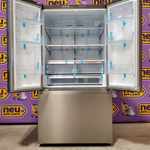 Hisense 26.6 cu. ft. French Door Refrigerator in Fingerprint Resistant Stainless Steel 5SD196 - HRF266N6CSE1 - Scratch & Dent (Minor)