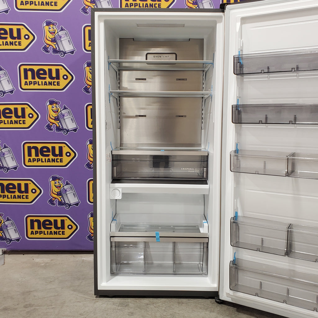 Pictures of Frigidaire Professional 19 Cu. Ft. Single-Door Refrigerator in Stainless Steel 3SD989 - FPRU19F8WF - Scratch & Dent (Moderate) - Neu Appliance Outlet - Discount Appliance Outlet in Austin, Tx