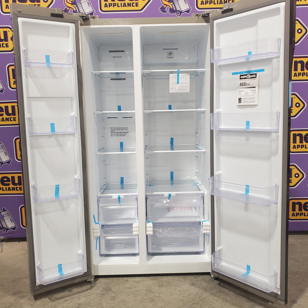 Hamilton Beach 20.6 cu. ft. Counter Depth Side by Side Refrigerator 26CR002 - HBF2064/HZ4602 - Scratch & Dent - Minor