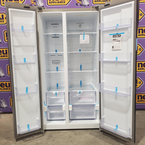 Hamilton Beach 20.6 cu. ft. Counter Depth Side by Side Refrigerator 26CR002 - HBF2064/HZ4602 - Scratch & Dent - Minor