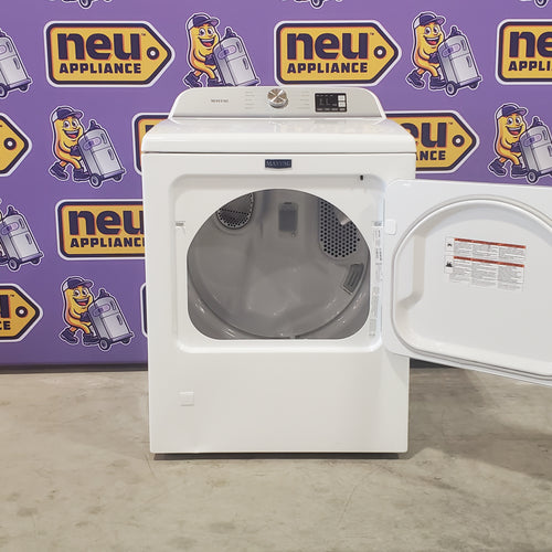 Pictures of Maytag Top Load Gas 7.0 Cu. Ft. Dryer with Moisture Sensing MGD6200KW - Scratch and Dent (Minor) - Neu Appliance Outlet - Discount Appliance Outlet in Austin, Tx