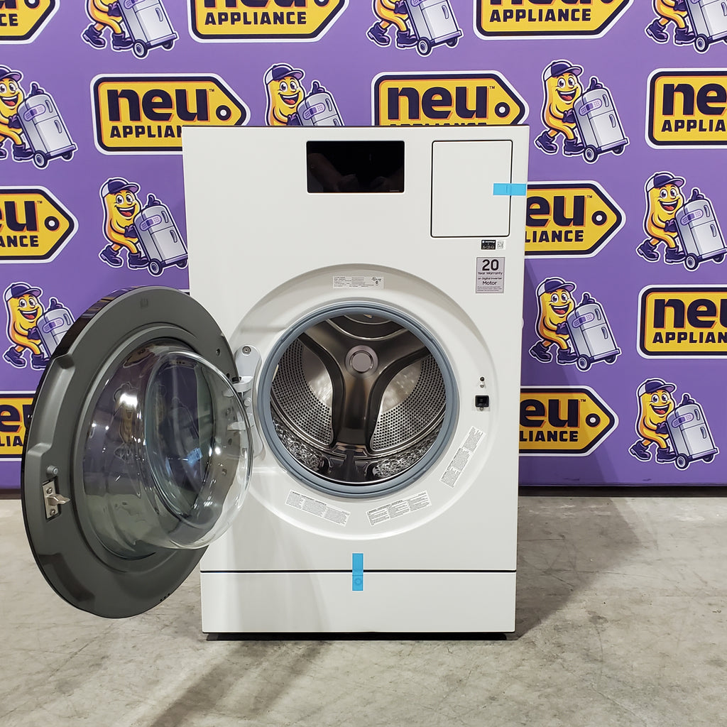 Pictures of Samsung Bespoke 5.3-cu ft Capacity Ivory Vented All-In-One ENERGY STAR Certified Washer Dryer Combo 4SD331 - WD90F53AVY - Open Box - Neu Appliance Outlet - Discount Appliance Outlet in Austin, Tx