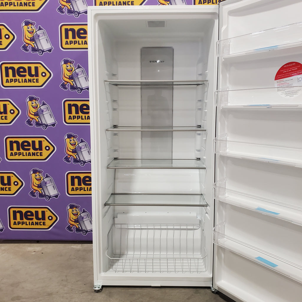 Pictures of Frigidaire 20 Cu. Ft. ENERGY STAR Garage Ready Carbon Upright Freezer with EvenTemp™ Cooling System 20SD109 - FFUE2024AN - Scratch & Dent (Minor) - Neu Appliance Outlet - Discount Appliance Outlet in Austin, Tx