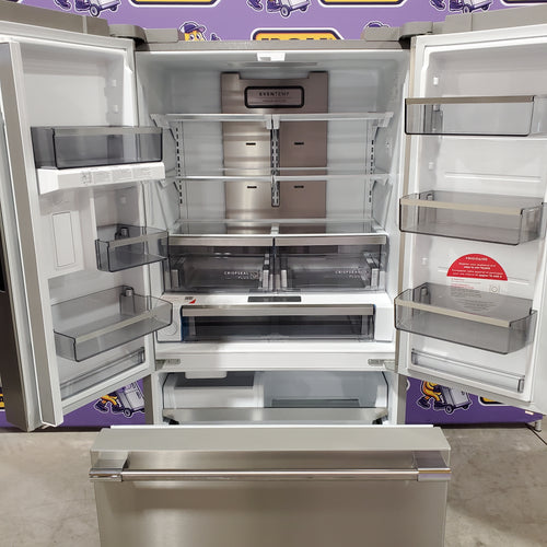 Frigidaire Professional Stainless Steel Counter Depth 3 Door French Door 23 Cu. Ft. Refrigerator with Adjustable Temperature Drawer and CrispSeal Plus Crispers 31132SD85 - PRFG2383AFC - Scratch and Dent (Minor)