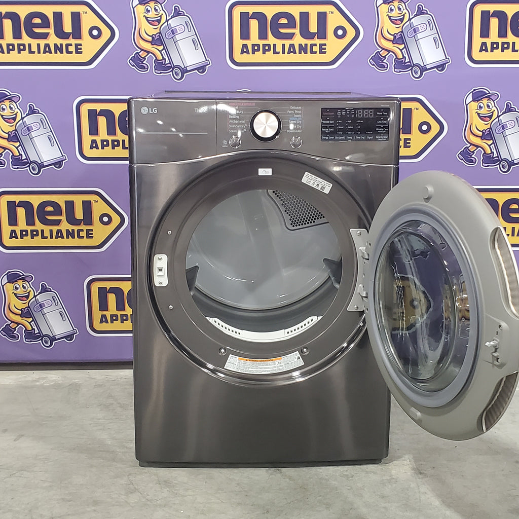 LG Smart Front Load 4.5 Cu. Ft. Washer with TurboWash 360 Technology WM4000HBA - New in Box and LG Smart Wi-Fi Enabled Front Load Electric 7.4 Cu. Ft. Dryer with TurboSteam and Built-In Intelligence 16070 - DLEX4000B - Scratch & Dent (Minor)