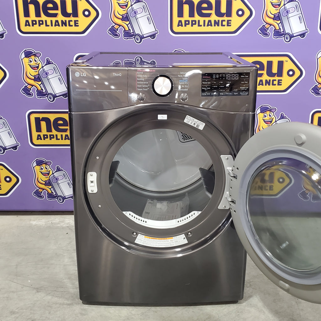 Pictures of LG Front Load 4.5 Cu. Ft. Washer with TurboWash 360 Technology WM4000HBA - Scratch & Dent (Minor) and LG Smart Wi-Fi Enabled Front Load Electric 7.4 Cu. Ft. Dryer with TurboSteam 16094 - DLEX4000B - Scratch & Dent (Minor) - Neu Appliance Outlet - Discount Appliance Outlet in Austin, Tx