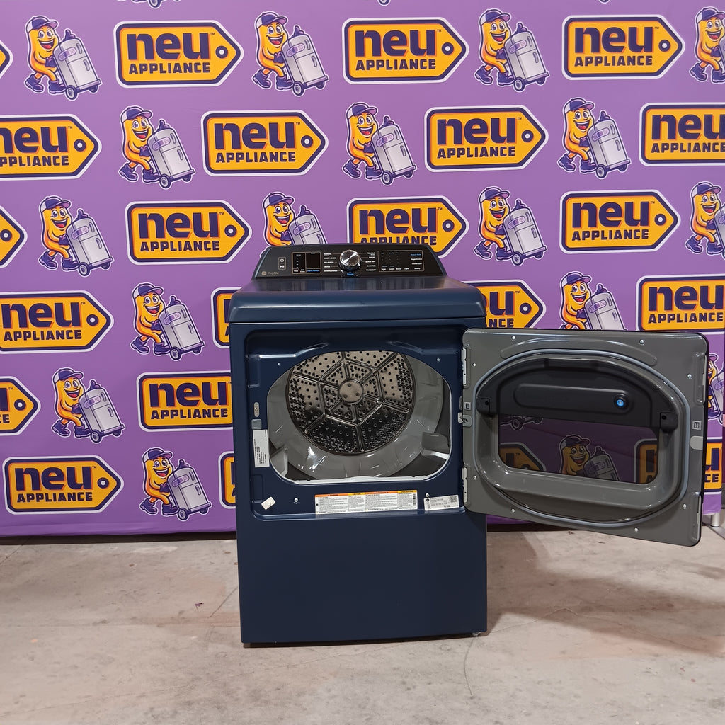 Pictures of GE Profile Energy Star Certified Large Steam Cycle Vented Electric Dryer GE9873 - PTD90EBPTRS - New in Box - Neu Appliance Outlet - Discount Appliance Outlet in Austin, Tx