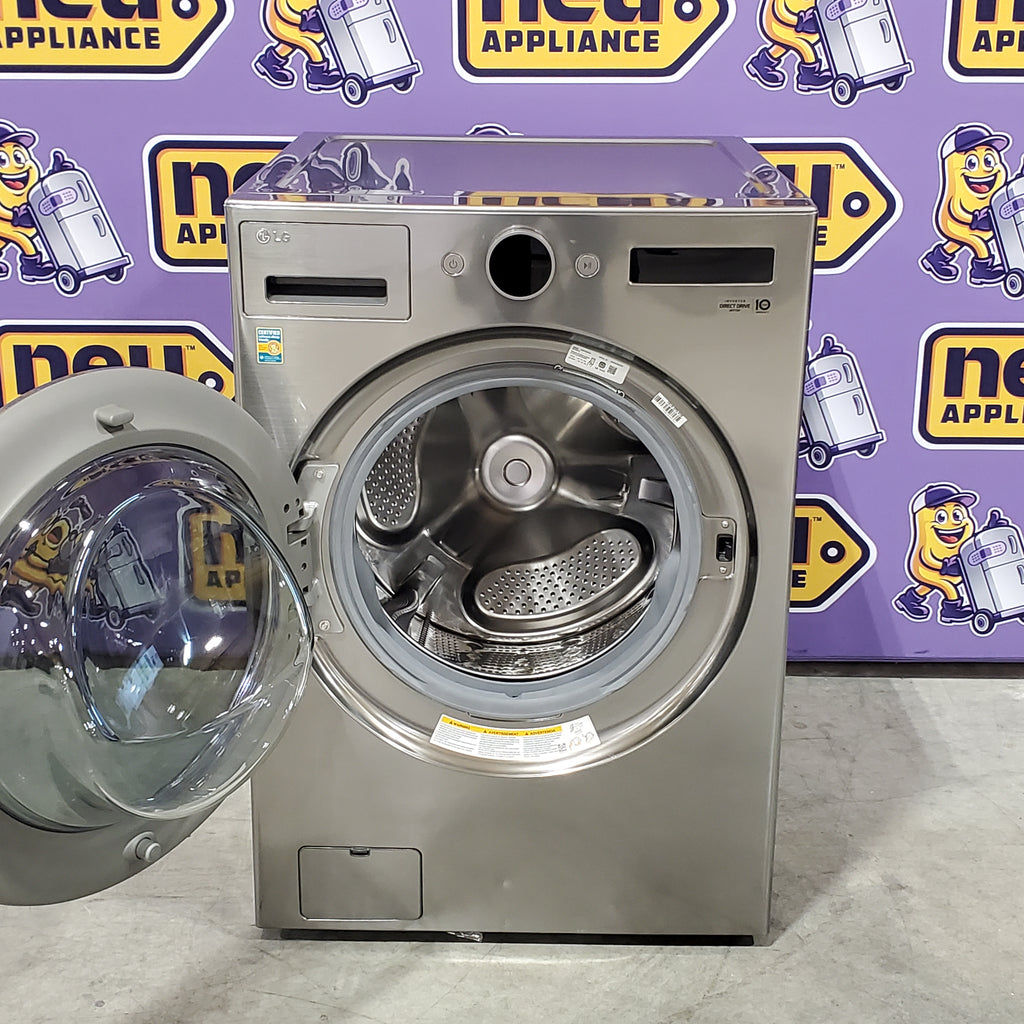 Pictures of LG 4.5 cu. ft. Smart Front Load Washer with TurboWash® 360° and ezDispense® 25131SD296 - WM5700HVA - Scratch & Dent (Major) - Neu Appliance Outlet - Discount Appliance Outlet in Austin, Tx