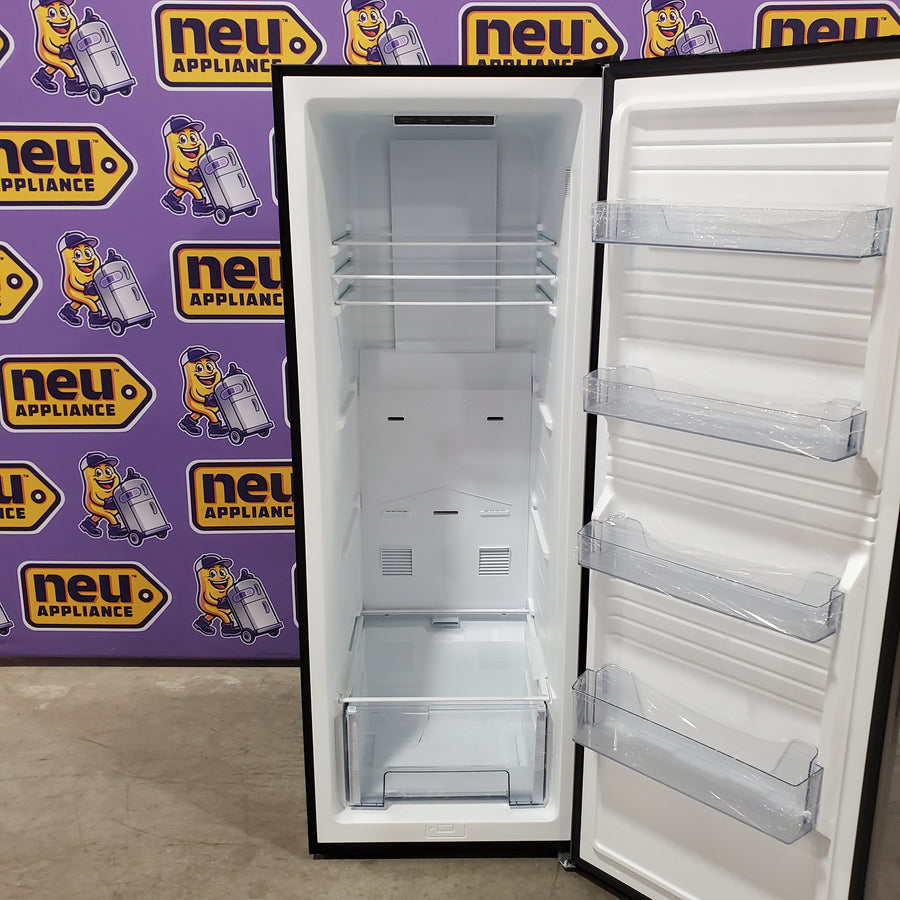Vissani 24 in. 11 cu. ft. Convertible Auto Defrost Garage Ready Upright Freezer/Refrigerator in Stainless Steel, Energy Star 25138SD755 - VSF11US2A16 - Scratch & Dent (Moderate)