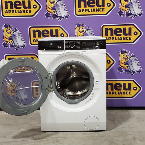 Pictures of 24" Wide Electrolux Compact Front Load 2.4 cu ft Washer with LuxCare Wash System and Steam Refresh Cycle - 3SD373 - ELFW4222AW - Scratch & Dent (Minor) - Neu Appliance Outlet - Discount Appliance Outlet in Austin, Tx
