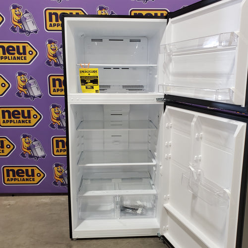 Vissani 18.1 cu. ft. Top Freezer Refrigerator in Fingerprint Resistant Stainless Steel Look, Garage Ready 25136SD624 - MDTF18SSR5 - Scratch & Dent (Minor)