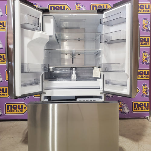 Pictures of Samsung 31 cu. ft. Mega Capacity 3-Door French Door Refrigerator in Stainless Steel with Four Types of Ice 4SD422 - RF32CG5400SR - Scratch & Dent (Minor) - Neu Appliance Outlet - Discount Appliance Outlet in Austin, Tx