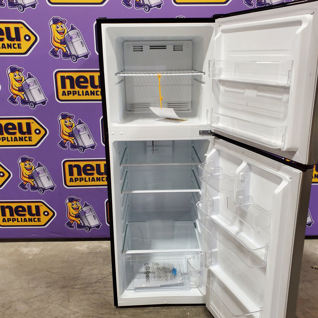 Pictures of Vissani 10.1 cu. ft. Top Freezer Refrigerator in Stainless Steel 251312SD977 - MDTF10SS - Scratch & Dent (Minor) - Neu Appliance Outlet - Discount Appliance Outlet in Austin, Tx