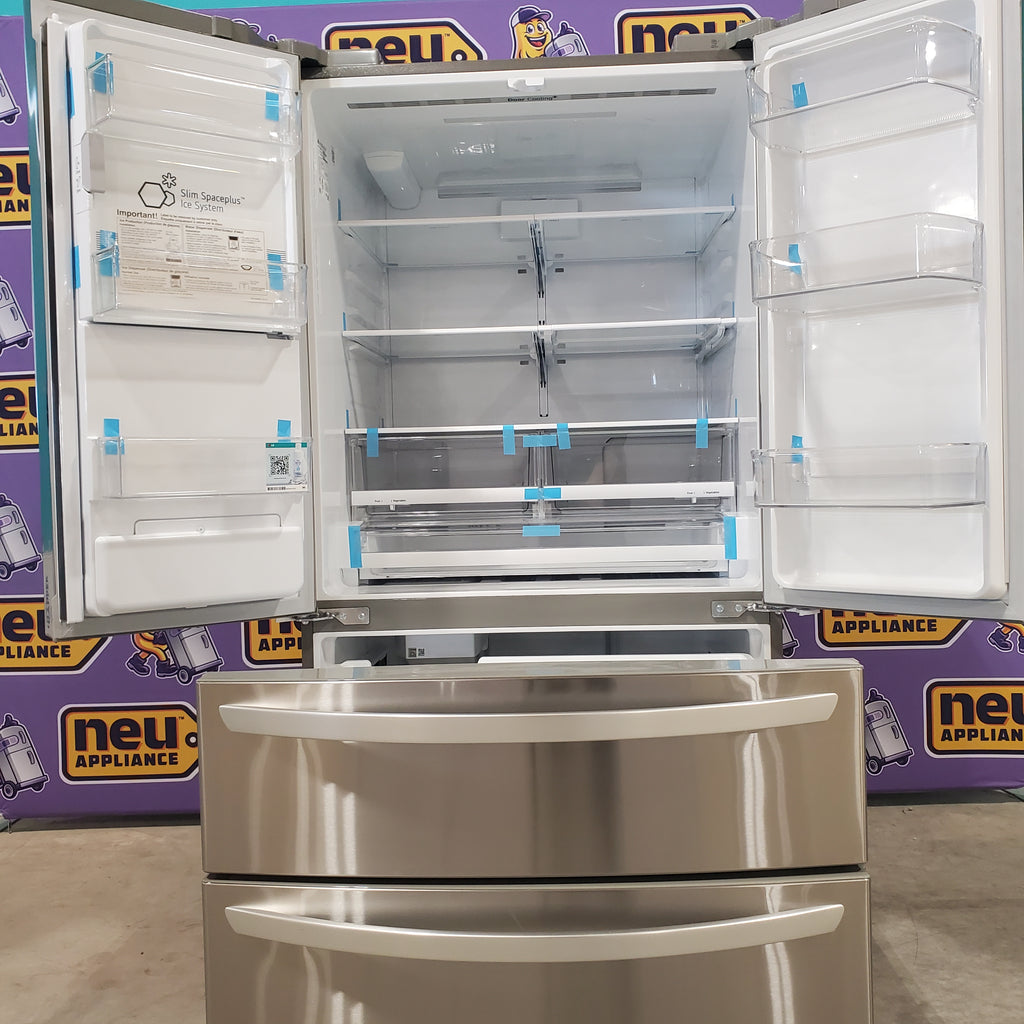 Pictures of LG 28 cu ft. Smart Double Freezer Refrigerator with Craft Ice - Scratch and Dent (Minor) - Neu Appliance Outlet - Discount Appliance Outlet in Austin, Tx