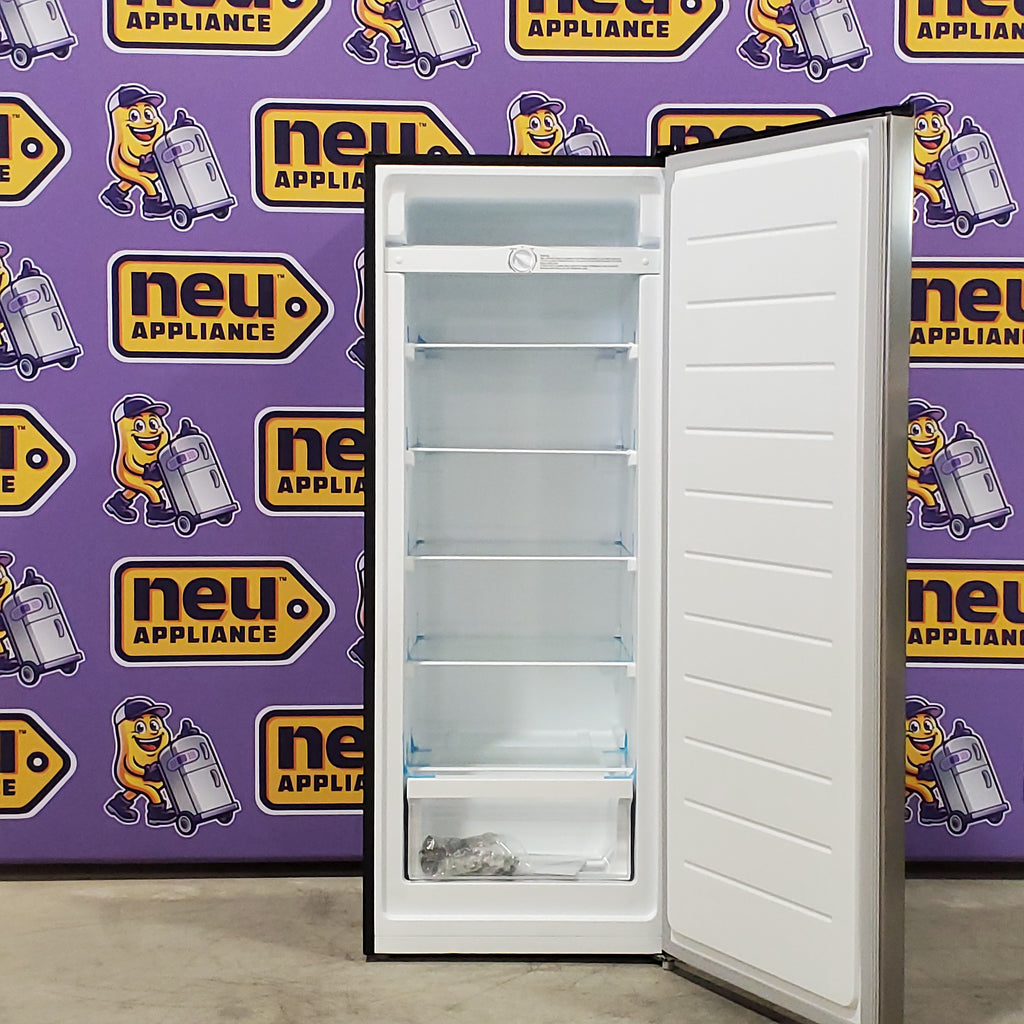Pictures of Vissani 7.1 cu. ft. Manual Defrost Convertible Upright Freezer in Stainless Steel Look MDUFC7SS4 - Scratch & Dent (Minor) - Neu Appliance Outlet - Discount Appliance Outlet in Austin, Tx