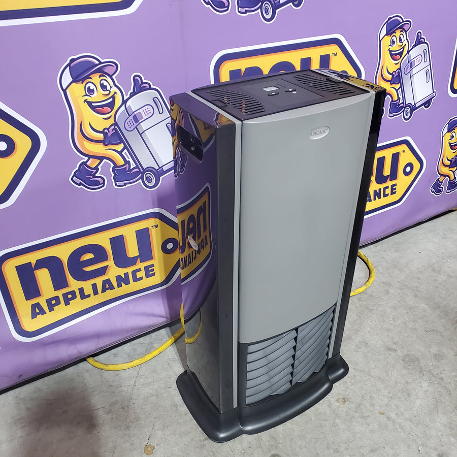AIRCARE Tower Evaporative Large Room Tower Humidifier in Black D46720 - Open Box