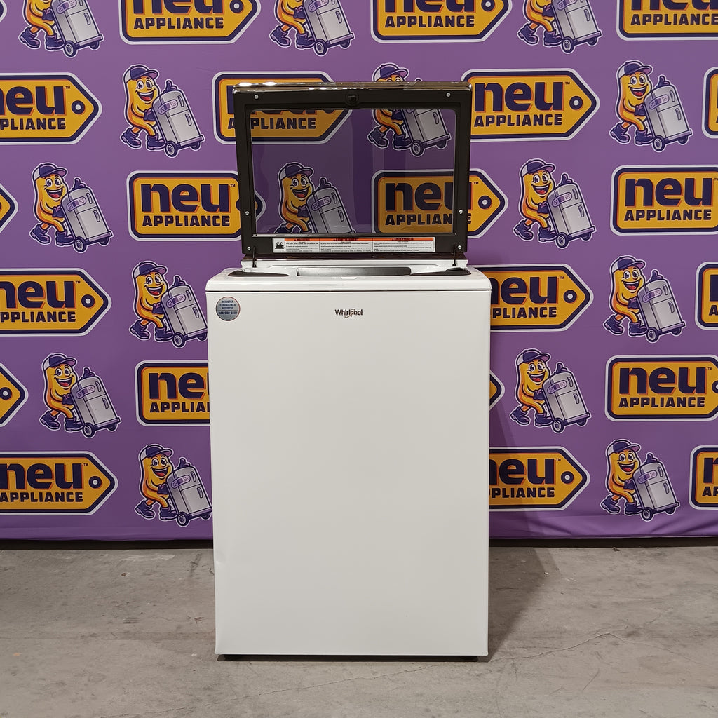Pictures of Whirlpool 5.2 - 5.3 cu. ft. Top Load Washer with 2 in 1 Removable Agitator and Load & Go™ dispenser WTW8127LW - Scratch & Dent (Minor) - Neu Appliance Outlet - Discount Appliance Outlet in Austin, Tx