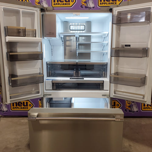 Pictures of Frigidaire Counter-Depth Professional ENERGY STAR 22.6 Cu. Ft. French Door with CrispSeal® Plus Crispers with Auto Humidity 20534SD714 - PRFC2383AF - Scratch & Dent (Major) - Neu Appliance Outlet - Discount Appliance Outlet in Austin, Tx