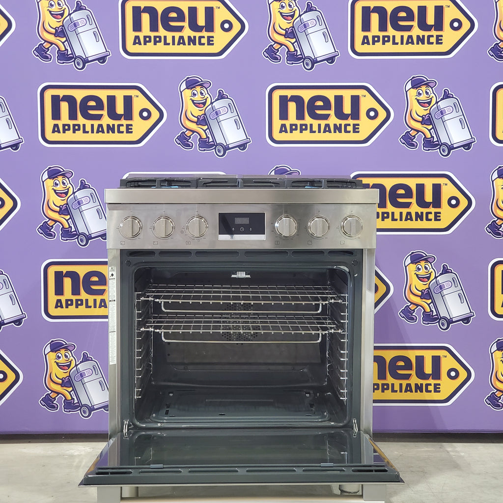 Pictures of Bosch Stainless Steel Gas Freestanding 30 Inch Range with 3 Cooking Modes HGS8055UC - Certified Refurbished - Neu Appliance Outlet - Discount Appliance Outlet in Austin, Tx