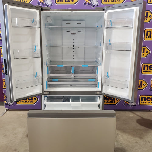 Pictures of Whirlpool Fingerprint Resistant Stainless Steel French Door 31 Cu. Ft. Refrigerator with Total Coverage Cooling WRFF3136SZ - Open Box - Neu Appliance Outlet - Discount Appliance Outlet in Austin, Tx