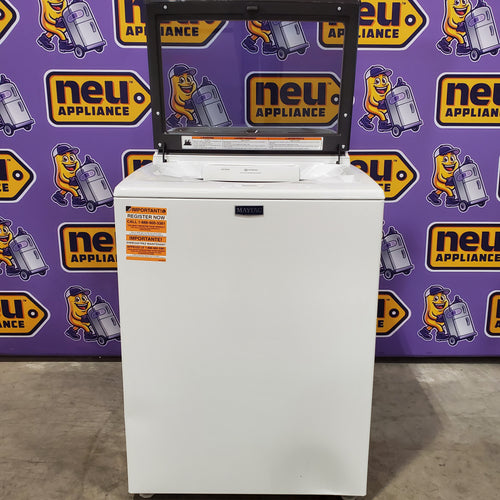 Pictures of Maytag Top Load 4.8 cu ft Washer with Deep Fill and Slow-Close Glass Lid 30131SD38 - MVW6200KW - Scratch & Dent (Minor) - Neu Appliance Outlet - Discount Appliance Outlet in Austin, Tx